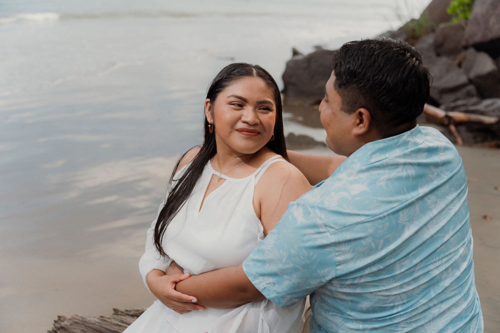 Retrato de Nayeli y Antonio